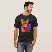 Abessinier-Katzenberg T-Shirt (Vorne ganz)