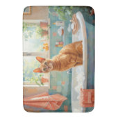Abessinierkatze Badezimmer Dekor Badematte (Vorderseite Vertikal)