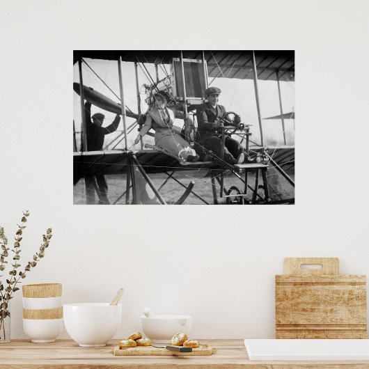 Abfahrbereit, 1912 poster (Küche)