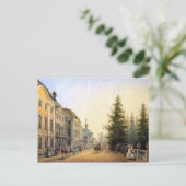Abfahrt am Eingang des Großen Postkarte (Stehend Vorderseite)