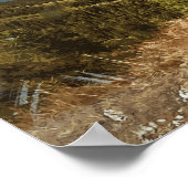 Abfahrt auf dem Berg Poster (Ecke)