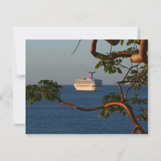 Abfahrt bei Sunset I Cruise Vacation (Vorderseite)