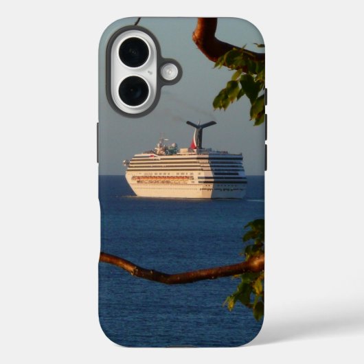 Abfahrt bei Sunset I Cruise Vacation Case-Mate iPhone Hülle (Rückseite)