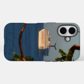 Abfahrt bei Sunset I Cruise Vacation Case-Mate iPhone Hülle (Rückseite (Horizontal))
