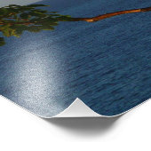 Abfahrt bei Sunset I Cruise Vacation Fotodruck (Ecke)