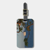 Abfahrt bei Sunset I Cruise Vacation Gepäckanhänger (Vorderseite vertikal)