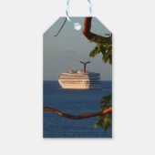 Abfahrt bei Sunset I Cruise Vacation Geschenkanhänger (Vorderseite)