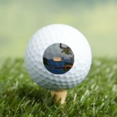 Abfahrt bei Sunset I Cruise Vacation Golfball (Insitu T-Shirt)