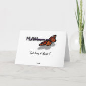 Abfahrt bei Sunset I Cruise Vacation Karte (Rückseite)