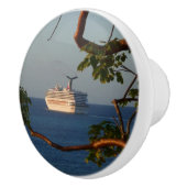 Abfahrt bei Sunset I Cruise Vacation Keramikknauf (Rechts)