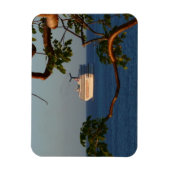 Abfahrt bei Sunset I Cruise Vacation Magnet (Vertikal)