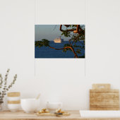 Abfahrt bei Sunset I Cruise Vacation Poster (Küche)