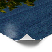 Abfahrt bei Sunset I Cruise Vacation Poster (Ecke)