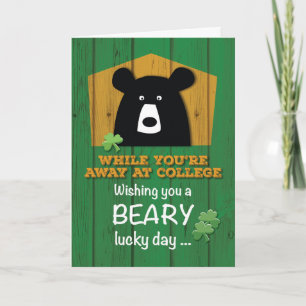 Abfahrt bei Uni Bear & Kleeblatts auf St. Patrick' Karte