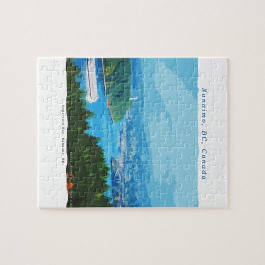 Abfahrt-Bucht, Nanaimo, BC Puzzle (Horizontal)