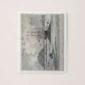 Abfahrt der Boote von Hecla Bucht 1 am 21. Juni Puzzle (Vertikal)