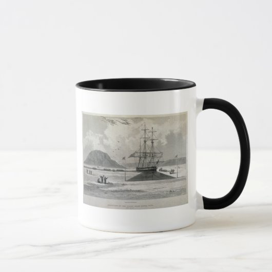 Abfahrt der Boote von Hecla Bucht 1 am 21. Juni Tasse (Rechts)