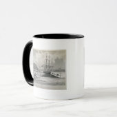 Abfahrt der Boote von Hecla Bucht 1 am 21. Juni Tasse (Vorderseite Links)