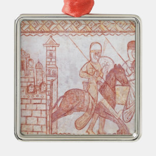 Abfahrt der Kreuzfahrer Silbernes Ornament