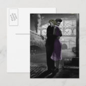 Abfahrt der Liebe Postkarte (Vorne/Hinten)