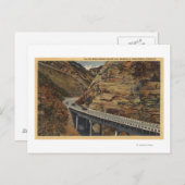 Abfahrt der Ridge-Route bis Bakersfield Postkarte (Vorne/Hinten)