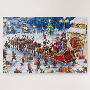 Abfahrt des Santa's North Pole Puzzle