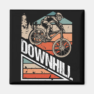 Abfahrt Fahrrad Magnet