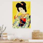 Abfahrt Frühjahr Kawase Hasui 1925 Poster (Küche)