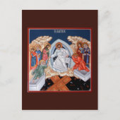 Abfahrt in die Hades-Gebetskarte Postkarte (Vorderseite)