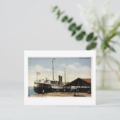 Abfahrt nach Nassau, Miami, Florida Postkarte (Stehend Vorderseite)