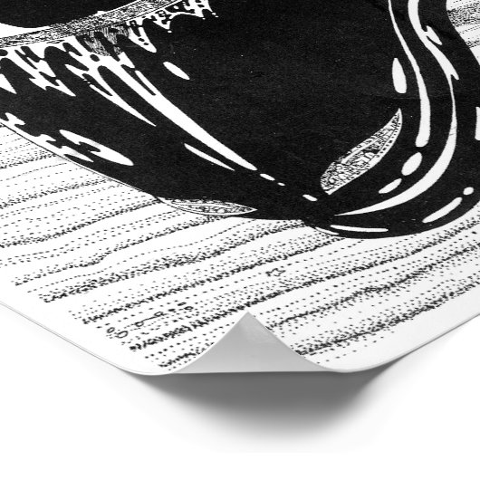 Abfahrt Poster (Ecke)