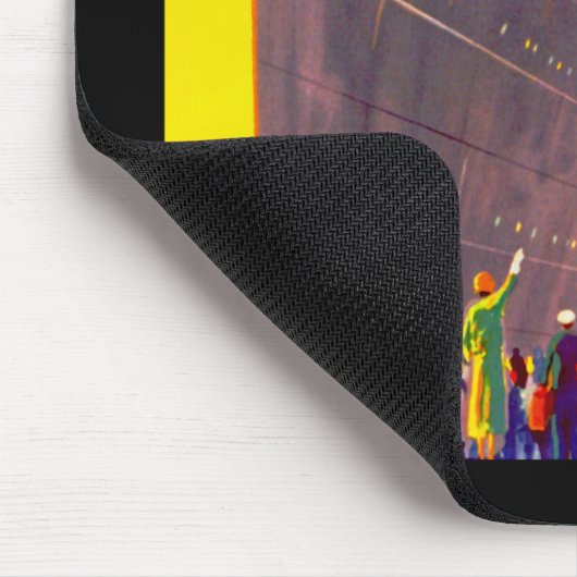 Abfahrt von Aquitanien Mousepad (Ecke)