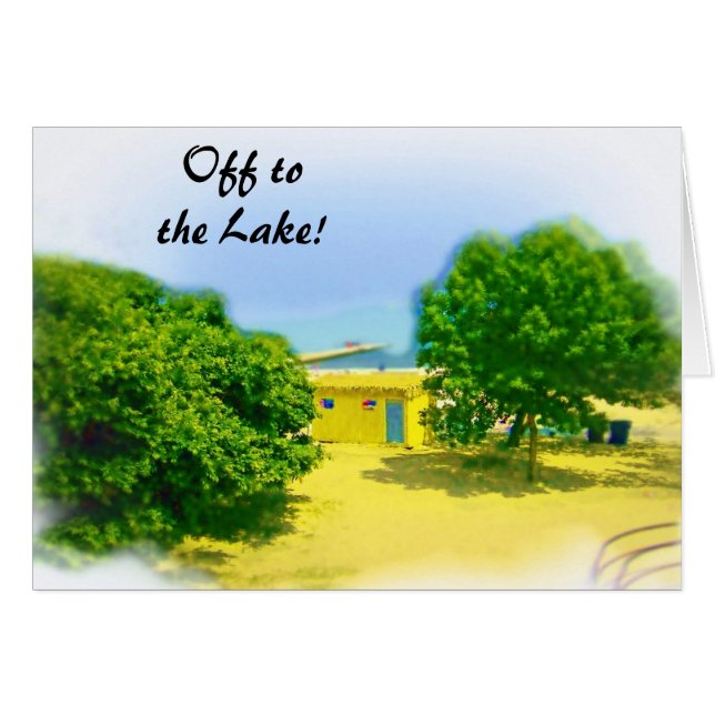 Abfahrt zum Lakeshore! (Vorderseite (Horizontal))