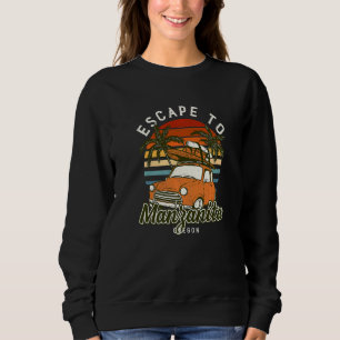 Abfahrt zum Strand von Manzanita Oregon oder Somme Sweatshirt