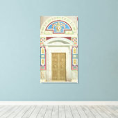 Abfahrt zur Raphael Loggia im Vatikan, von Leinwanddruck (Insitu (Holzboden))