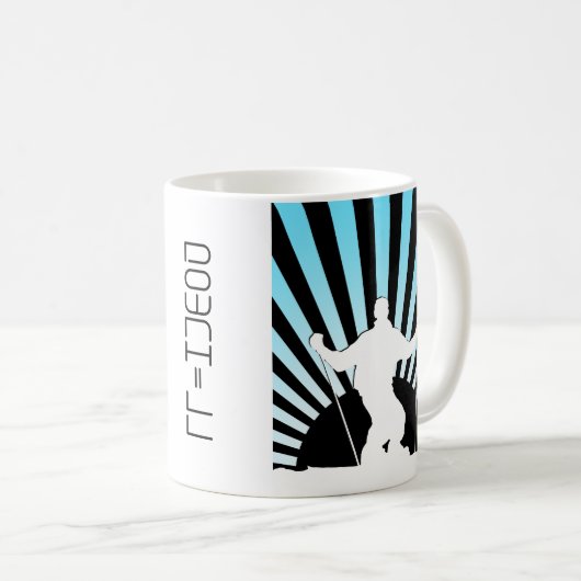 Abfahrtskier Kaffeetasse (VorderseiteRechts)