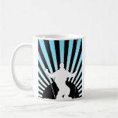 Abfahrtskier Kaffeetasse (Links)