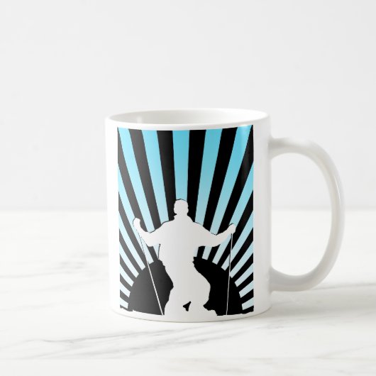 Abfahrtskier Kaffeetasse (Rechts)
