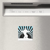 Abfahrtskier Magnet (In Situ (Geschirrspüler))
