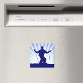 Abfahrtskier Magnet (In Situ (Geschirrspüler))