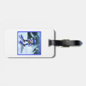 Abfahrtskilauf 2 gepäckanhänger (Rückseite horizontal)