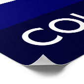 Abfahrtskoloss Poster (Ecke)