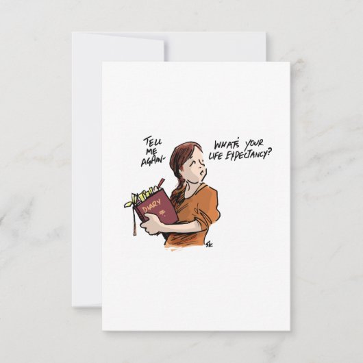 Abfahrtslounge Krebs Postkarte (Vorderseite)