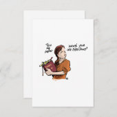 Abfahrtslounge Krebs Postkarte (Vorne/Hinten)