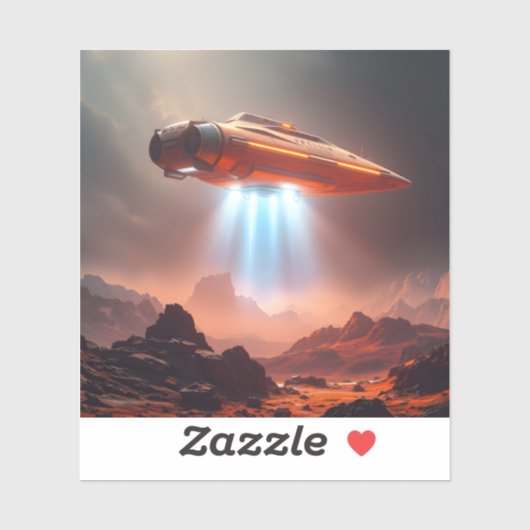 Abfahrtspunkt - Quadratisches Vinyl Aufkleber (Blatt)