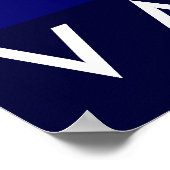 Abfahrtsschiff Poster (Ecke)