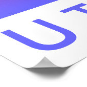 Abfahrtsski UTAH Poster (Ecke)