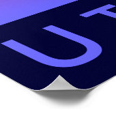 Abfahrtsski UTAH Poster (Ecke)