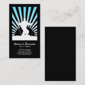 Abfahrtsski Visitenkarte (Vorne/Hinten)