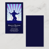 Abfahrtsski Visitenkarte (Vorne/Hinten)